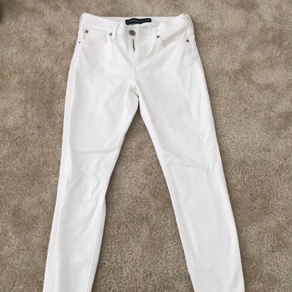 Express jeans leggings mid rise size 2 short